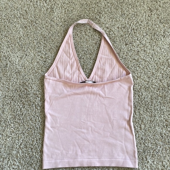 BCBGMAXAZRIA Halter top pink size Small SAMPLE - one of a kind - Picture 5 of 8